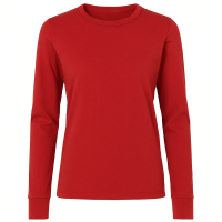 Damen-Langarmshirt, Rot S
